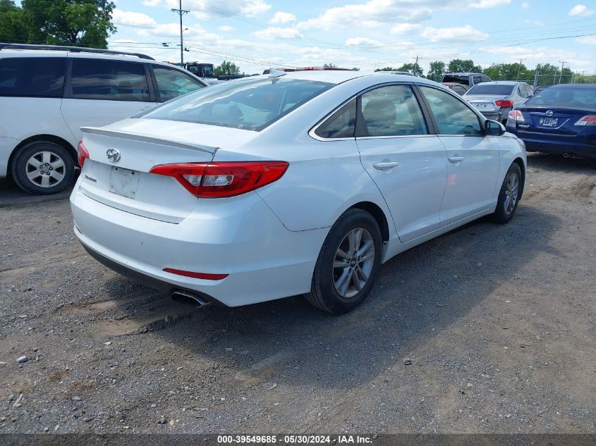 2017 Hyundai Sonata VIN: 5NPE24AF1HH494149 Lot: 39549685