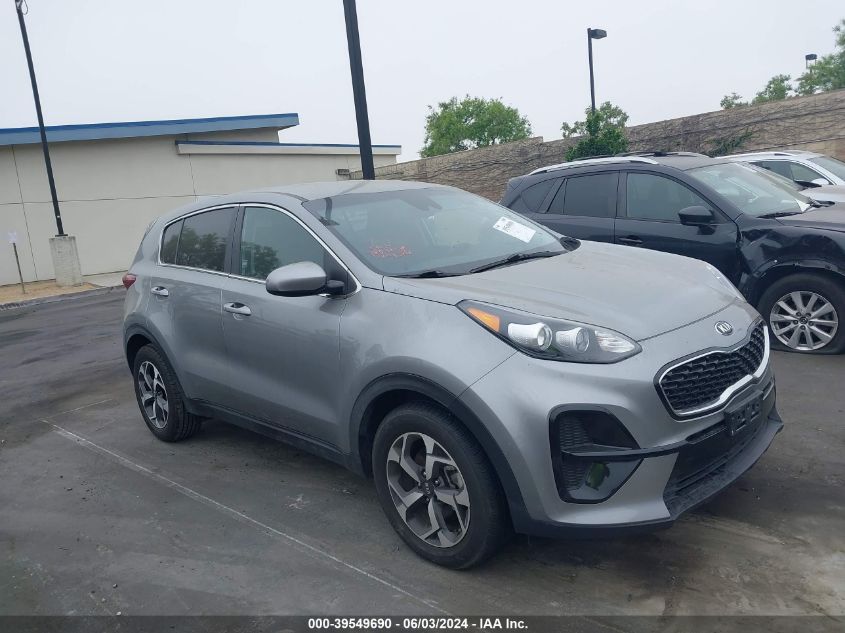 2021 Kia Sportage Lx VIN: KNDPM3AC8M7896395 Lot: 39549690