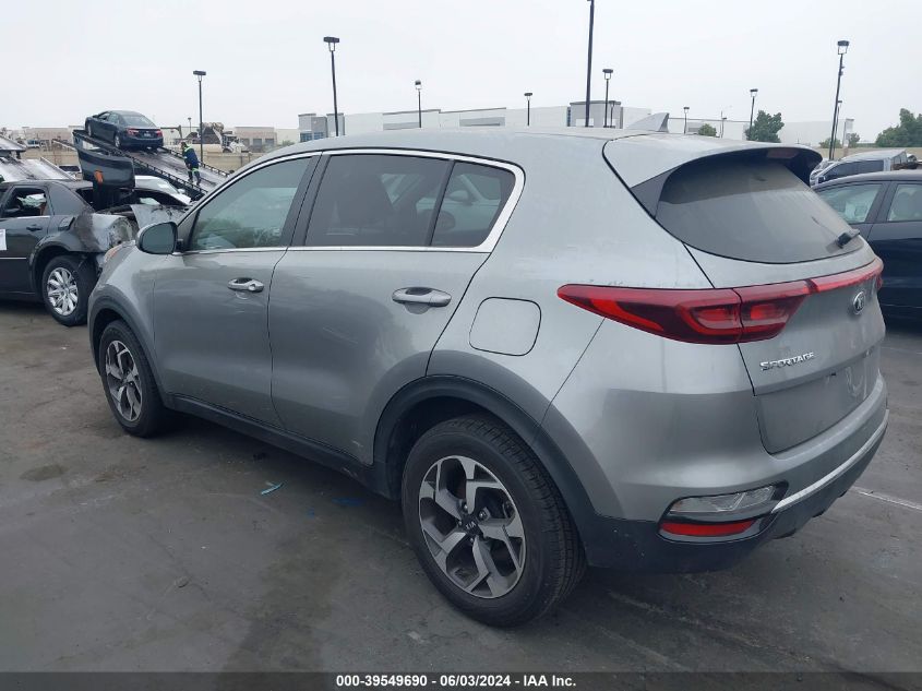 2021 Kia Sportage Lx VIN: KNDPM3AC8M7896395 Lot: 39549690