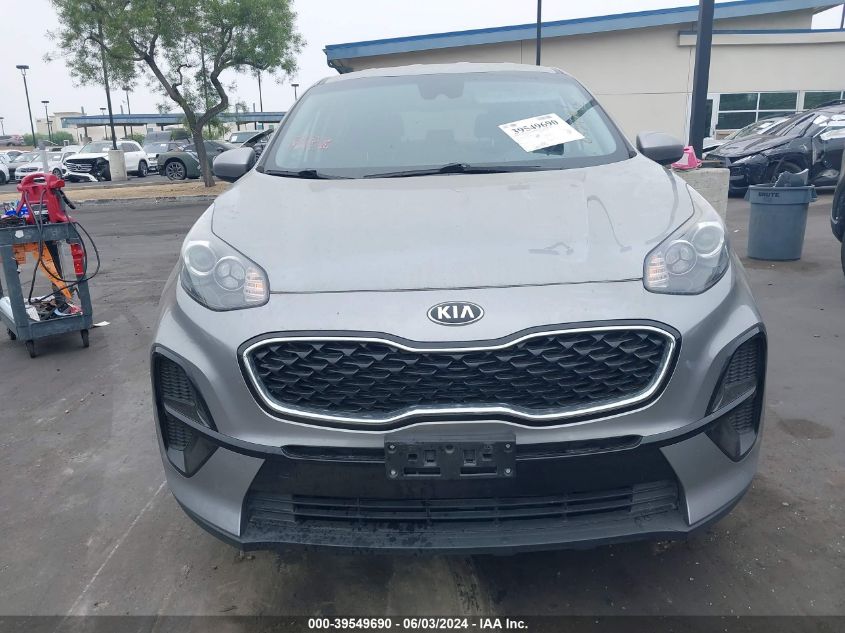 2021 Kia Sportage Lx VIN: KNDPM3AC8M7896395 Lot: 39549690