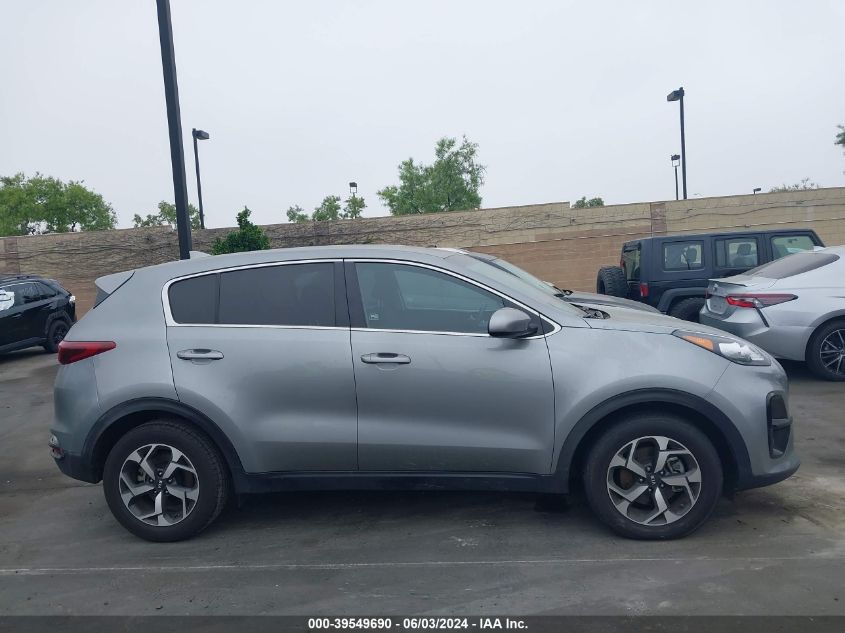 2021 Kia Sportage Lx VIN: KNDPM3AC8M7896395 Lot: 39549690