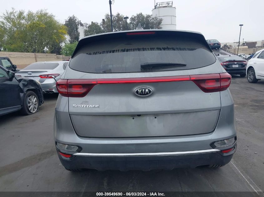 2021 Kia Sportage Lx VIN: KNDPM3AC8M7896395 Lot: 39549690