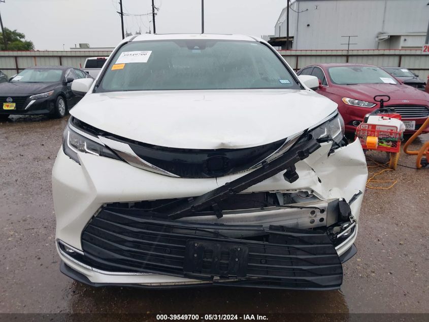 2021 Toyota Sienna Xle VIN: 5TDYRKEC9MS004798 Lot: 39549700