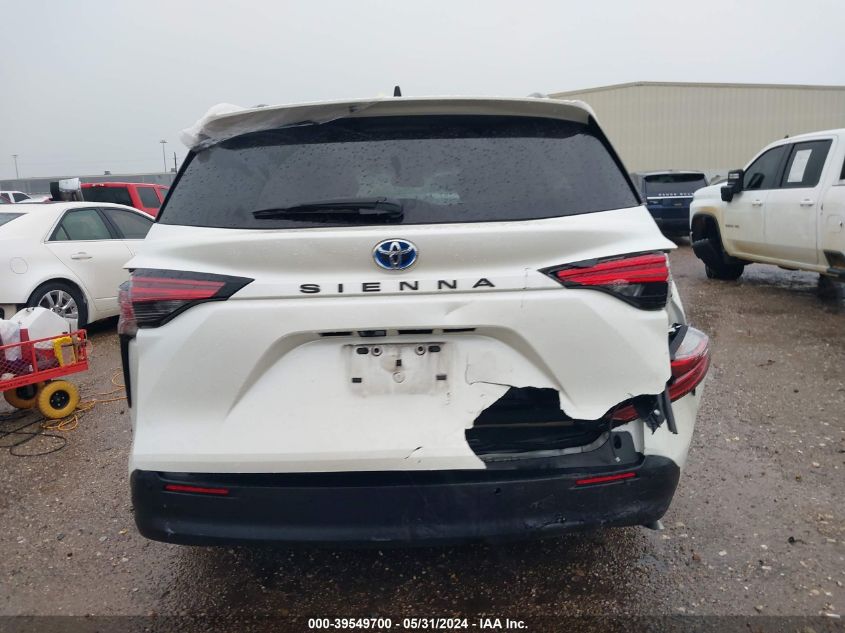 2021 Toyota Sienna Xle VIN: 5TDYRKEC9MS004798 Lot: 39549700