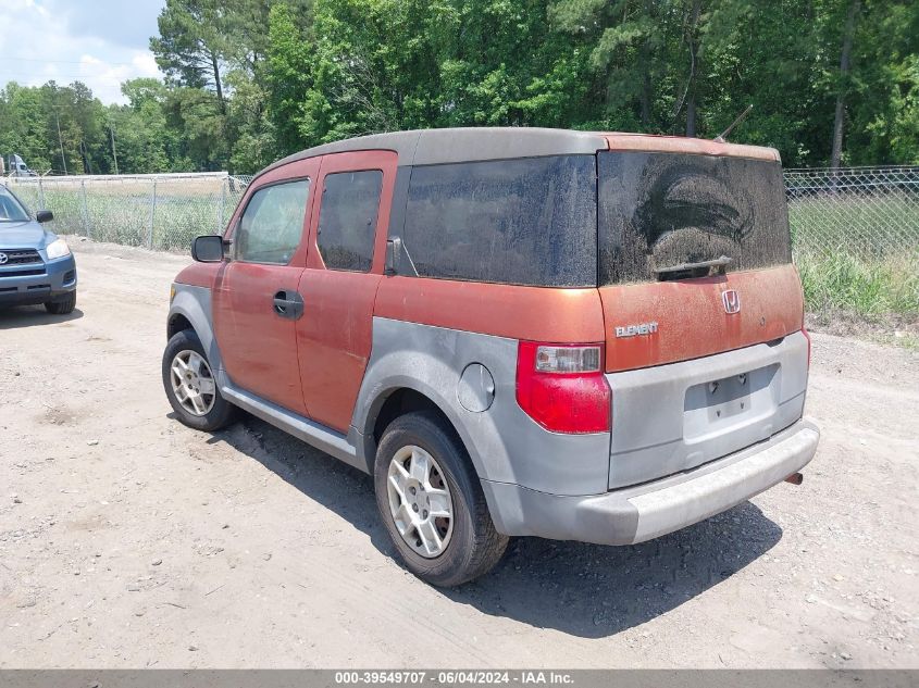 2005 Honda Element Lx VIN: 5J6YH28315L013362 Lot: 39549707