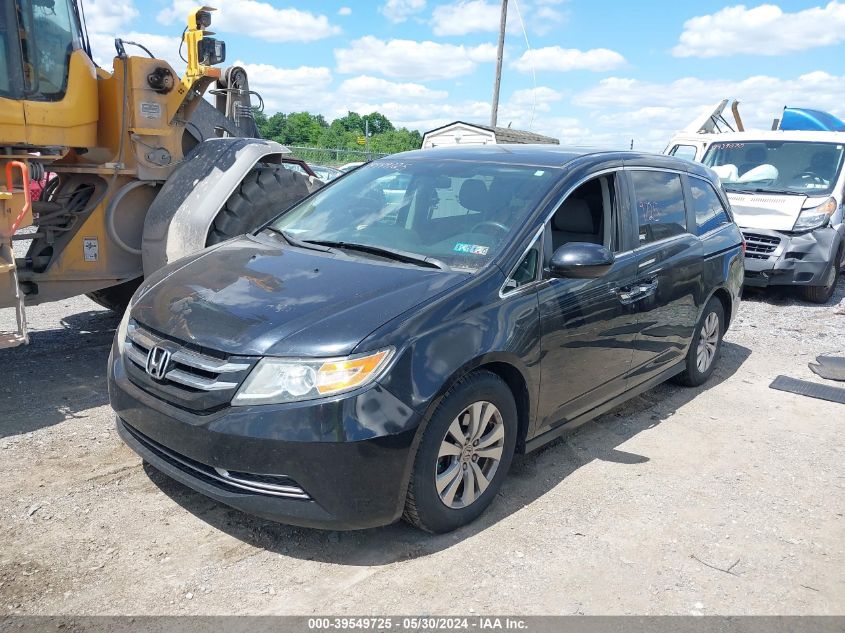 2015 Honda Odyssey Ex VIN: 5FNRL5H4XFB051342 Lot: 39549725