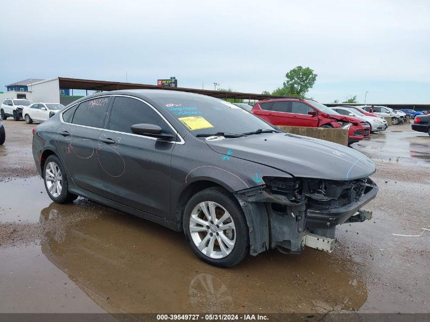 2015 Chrysler 200 Limited VIN: 1C3CCCAB9FN525886 Lot: 39549727