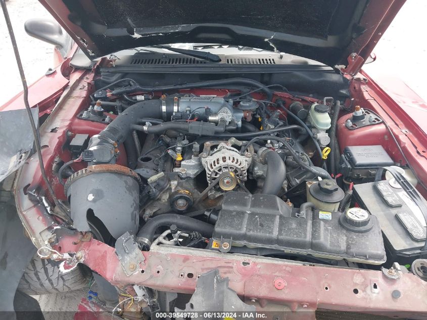 2002 Ford Mustang Gt VIN: 1FAFP45X72F114439 Lot: 39549728