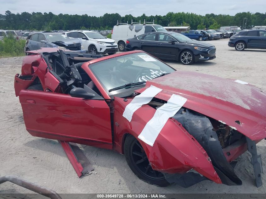 2002 Ford Mustang Gt VIN: 1FAFP45X72F114439 Lot: 39549728