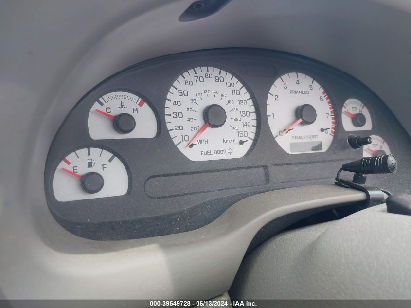 2002 Ford Mustang Gt VIN: 1FAFP45X72F114439 Lot: 39549728