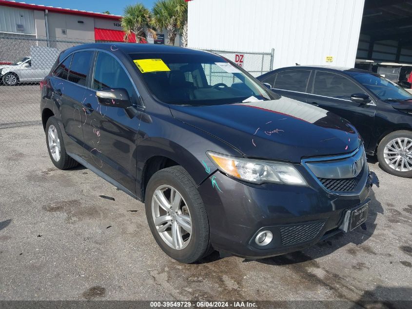 2013 Acura Rdx VIN: 5J8TB3H54DL001134 Lot: 39549729