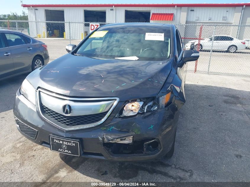 2013 Acura Rdx VIN: 5J8TB3H54DL001134 Lot: 39549729