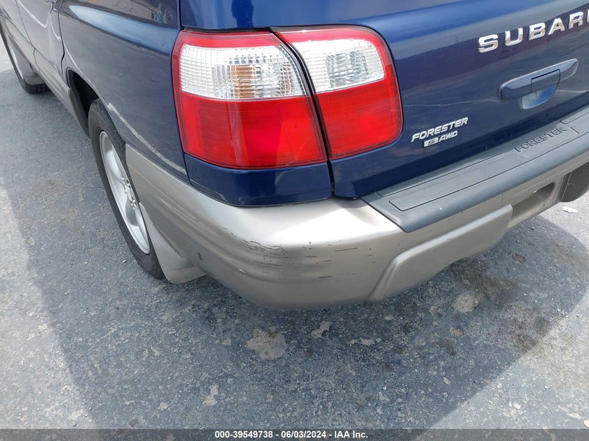 2002 Subaru Forester S VIN: JF1SF65552H758151 Lot: 39549738