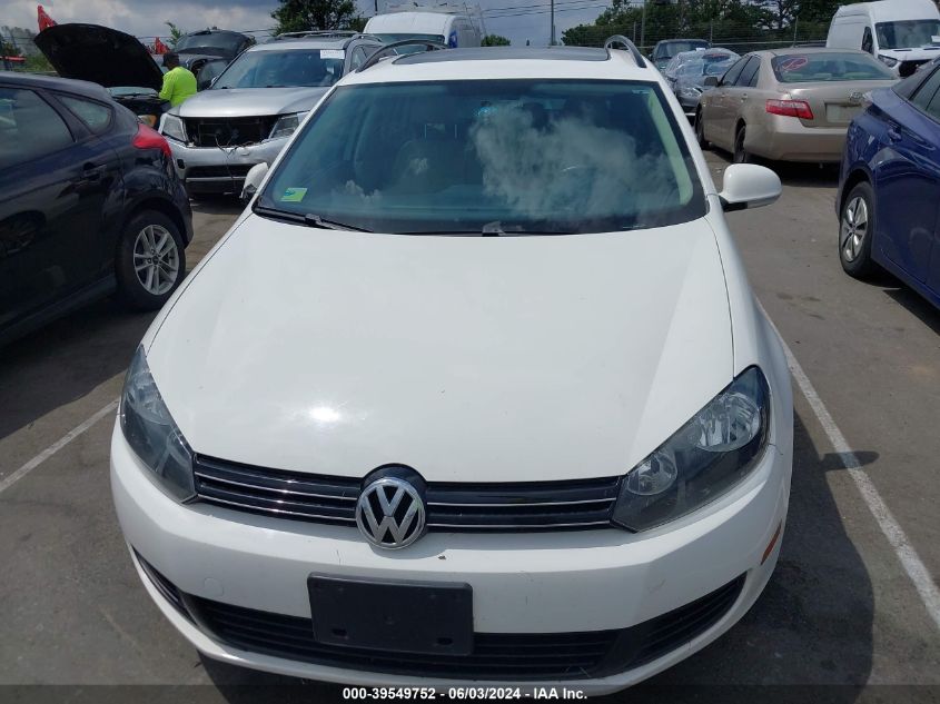 2012 Volkswagen Jetta Sportwagen 2.0L Tdi VIN: 3VWPL7AJ5CM711438 Lot: 39549752