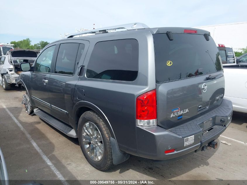 2015 Nissan Armada Platinum VIN: 5N1AA0NC6FN604860 Lot: 39549755