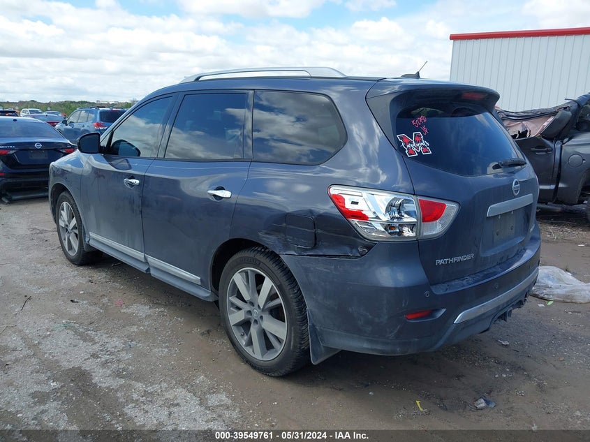 2014 Nissan Pathfinder Platinum VIN: 5N1AR2MN3EC674561 Lot: 39549761