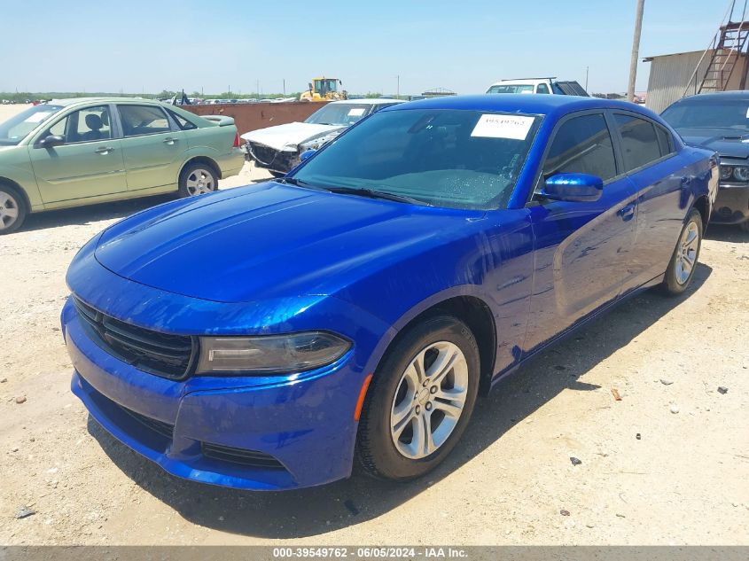 2C3CDXBG8KH664957 2019 DODGE CHARGER - Image 2