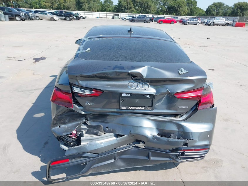 2021 AUDI A5 SPORTBACK PREMIUM PLUS 45 TFSI QUATTRO S TRONIC - WAUFACF50MA007720