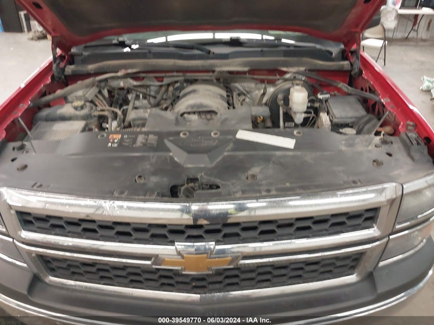 2015 Chevrolet Silverado 1500 Ls VIN: 1GCNKPECXFZ232704 Lot: 39549770