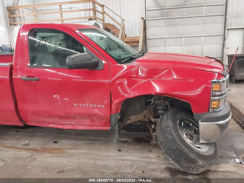 2015 Chevrolet Silverado 1500 Ls VIN: 1GCNKPECXFZ232704 Lot: 39549770