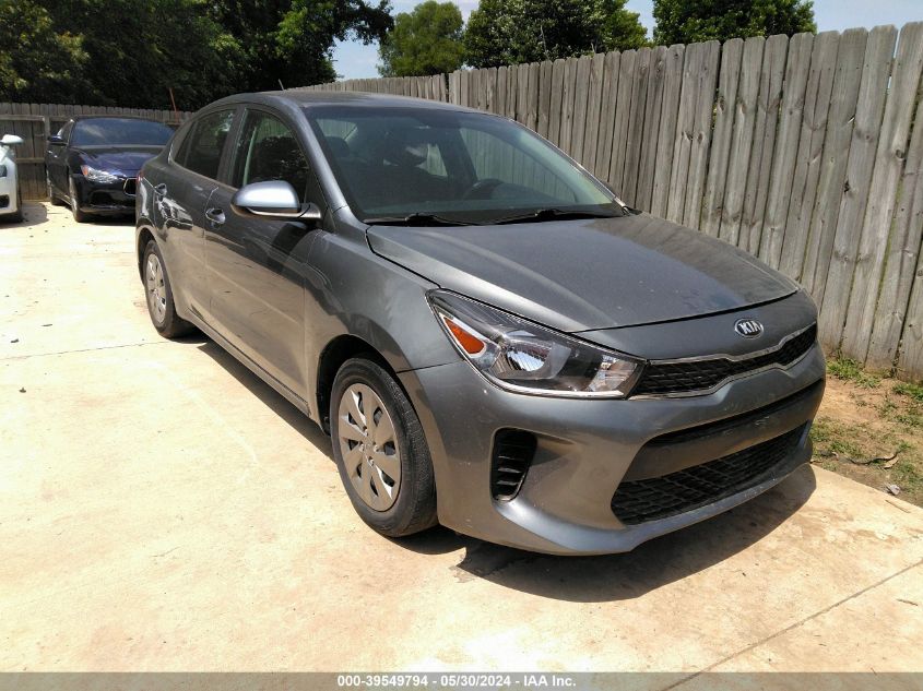 2020 Kia Rio S VIN: 3KPA24AD6LE345682 Lot: 39549794