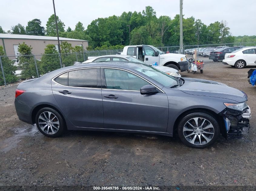 2017 Acura Tlx VIN: 19UUB1F39HA001805 Lot: 39549795