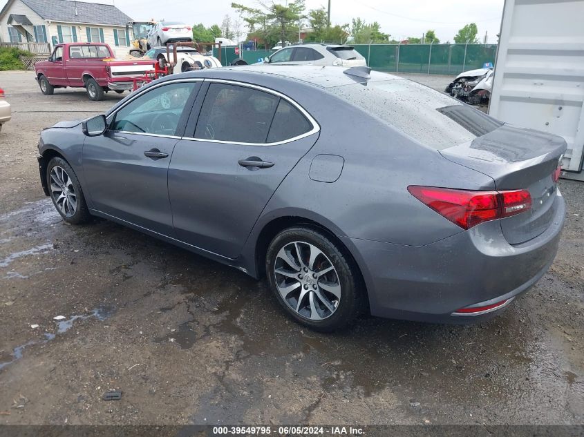 2017 Acura Tlx VIN: 19UUB1F39HA001805 Lot: 39549795