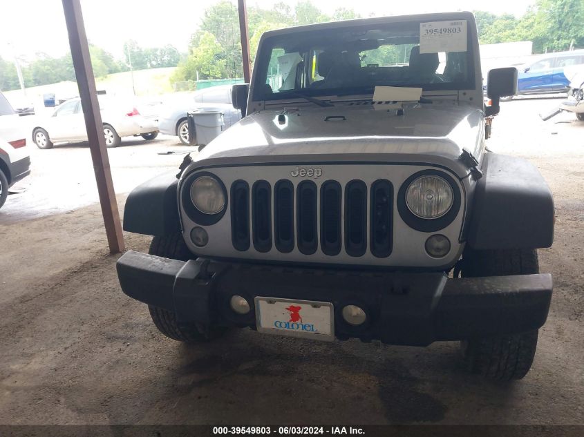 2014 Jeep Wrangler Unlimited Sport VIN: 1C4BJWDG7EL130668 Lot: 39549803