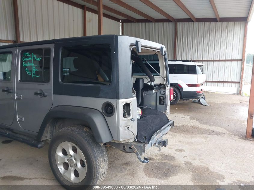 2014 Jeep Wrangler Unlimited Sport VIN: 1C4BJWDG7EL130668 Lot: 39549803