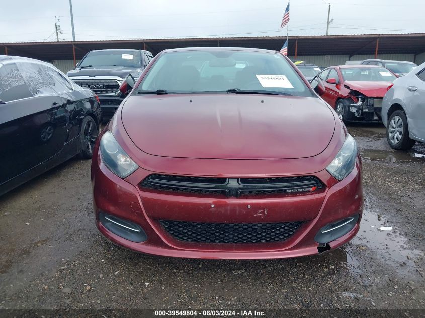 2015 Dodge Dart Sxt VIN: 1C3CDFBB4FD251161 Lot: 39549804