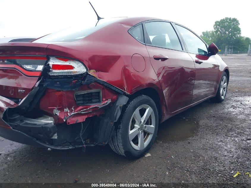 2015 Dodge Dart Sxt VIN: 1C3CDFBB4FD251161 Lot: 39549804