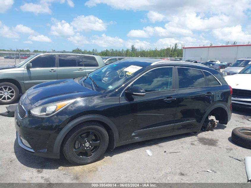 2018 Kia Niro Ex VIN: KNDCC3LCXJ5110554 Lot: 39549814