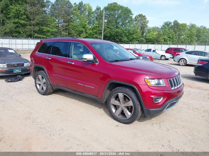 2014 Jeep Grand Cherokee Limited VIN: 1C4RJFBG6EC102278 Lot: 39549817