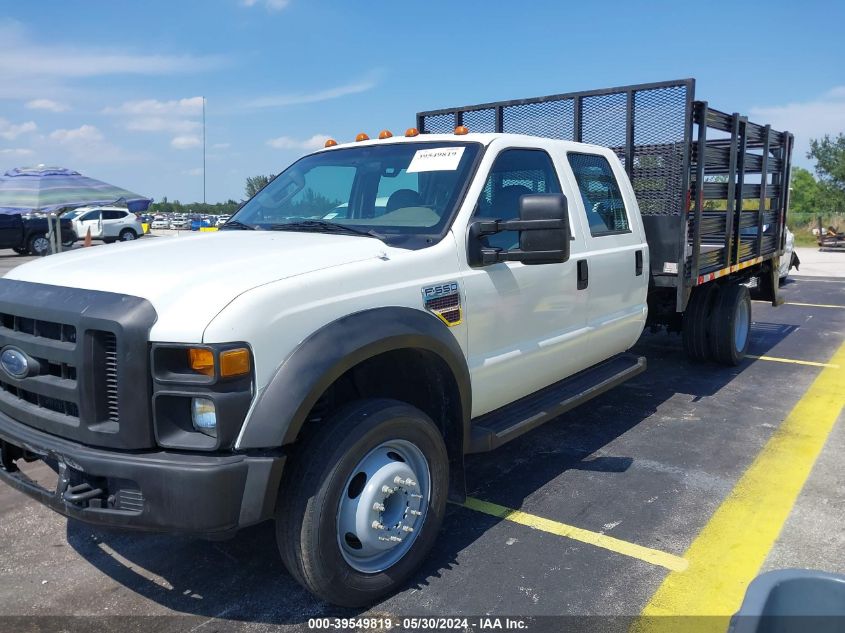 2008 Ford F-550 Chassis Lariat/Xl/Xlt VIN: 1FDAW56R38EA08206 Lot: 39549819