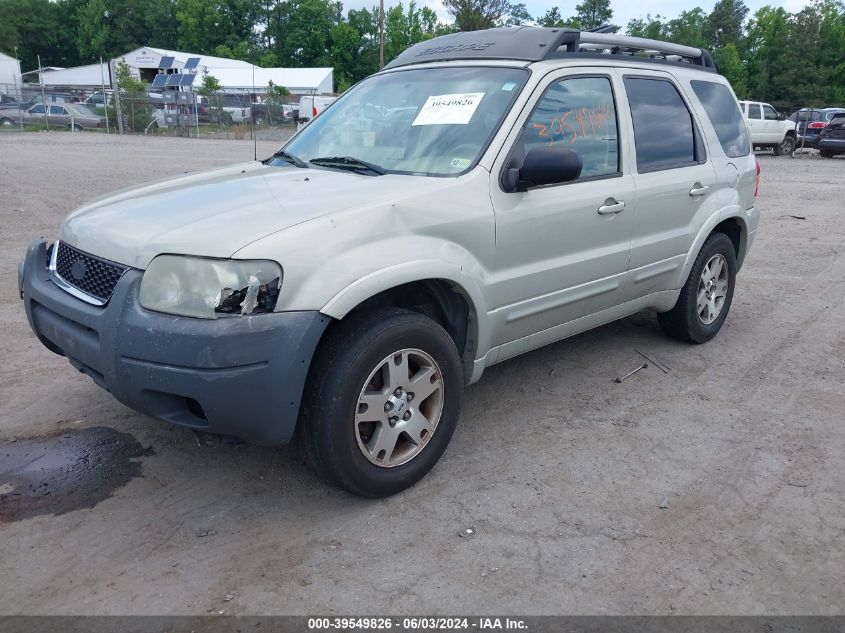 2005 Ford Escape Limited VIN: 1FMCU94105KA68816 Lot: 39549826