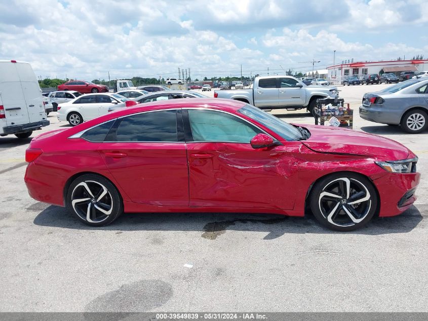 2020 Honda Accord Sport VIN: 1HGCV1F31LA005875 Lot: 39549839