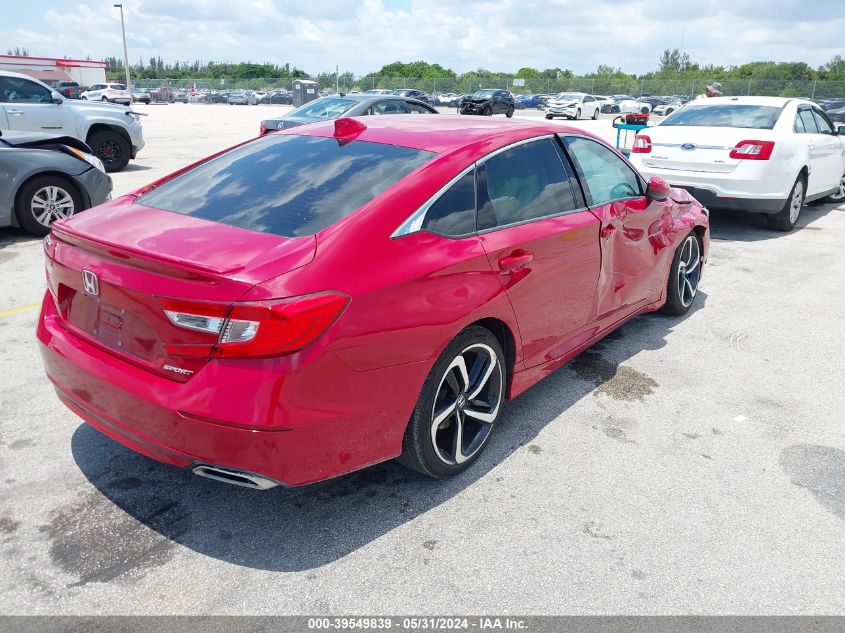 2020 Honda Accord Sport VIN: 1HGCV1F31LA005875 Lot: 39549839