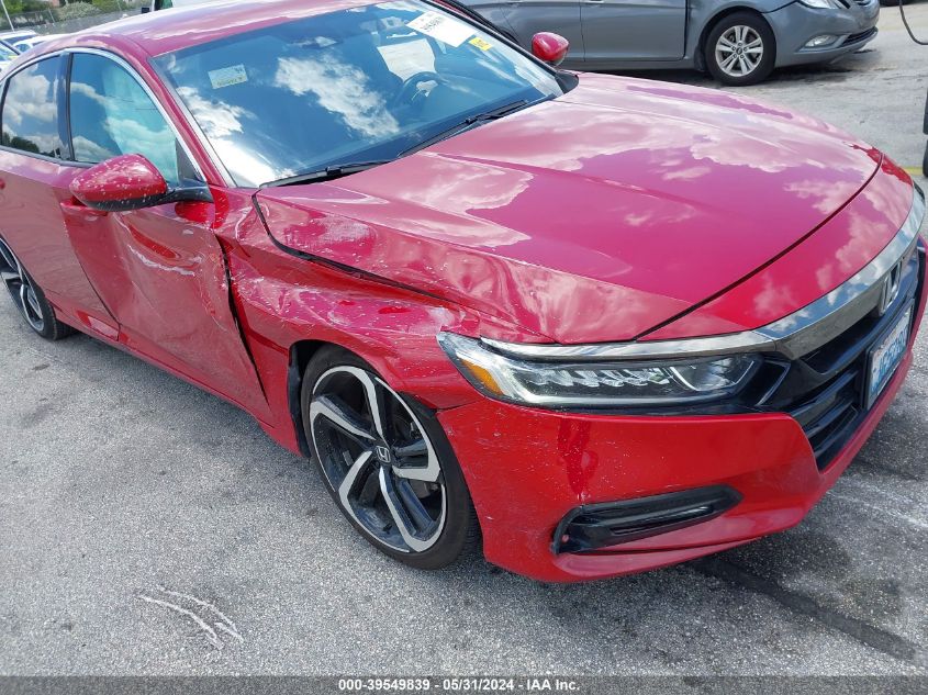 2020 Honda Accord Sport VIN: 1HGCV1F31LA005875 Lot: 39549839