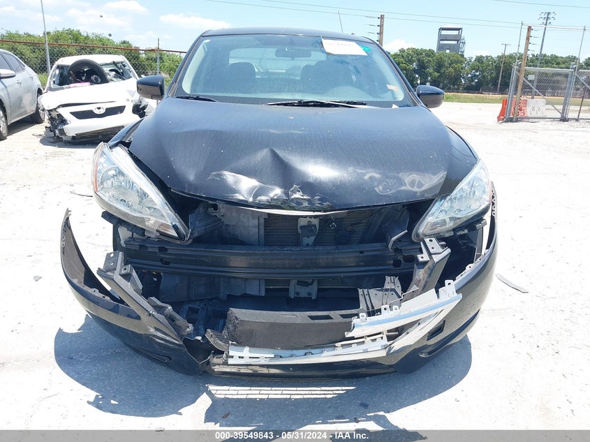 2015 Nissan Sentra S VIN: 3N1AB7AP2FY308405 Lot: 39549843