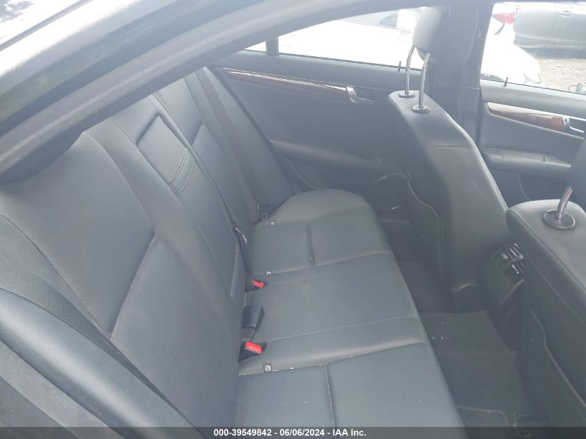 2010 Mercedes-Benz C 300 Luxury 4Matic/Sport 4Matic VIN: WDDGF8BB9AR123552 Lot: 39549842