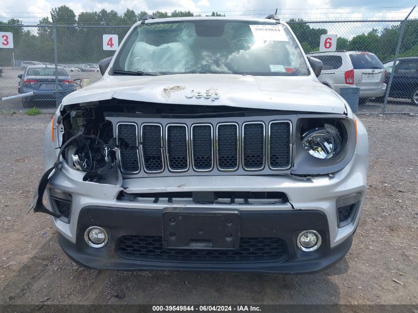 2020 Jeep Renegade Limited Fwd VIN: ZACNJAD16LPL05901 Lot: 39549844