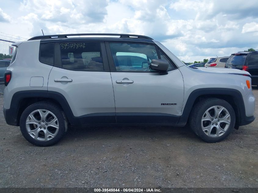 2020 Jeep Renegade Limited Fwd VIN: ZACNJAD16LPL05901 Lot: 39549844