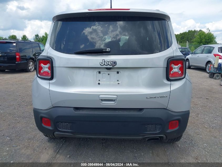 2020 Jeep Renegade Limited Fwd VIN: ZACNJAD16LPL05901 Lot: 39549844