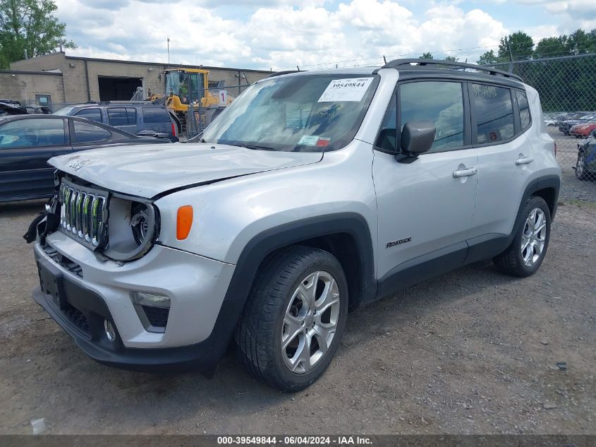 2020 Jeep Renegade Limited Fwd VIN: ZACNJAD16LPL05901 Lot: 39549844