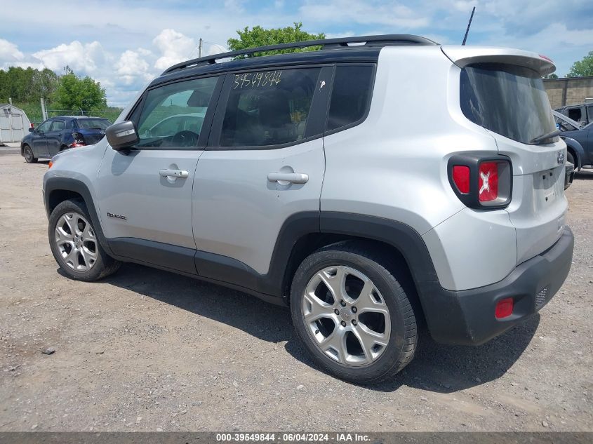 2020 Jeep Renegade Limited Fwd VIN: ZACNJAD16LPL05901 Lot: 39549844