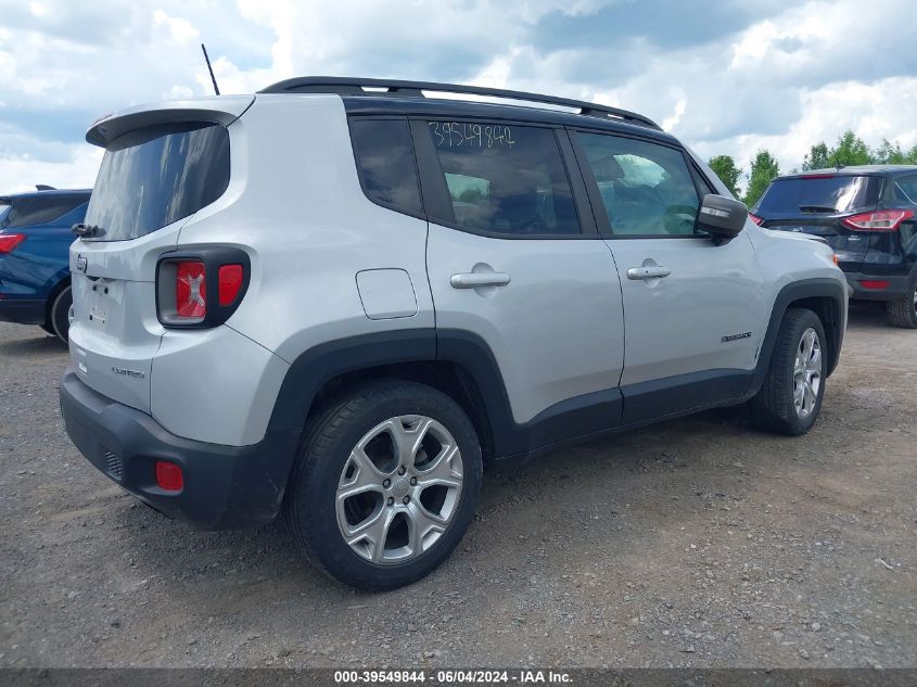 2020 Jeep Renegade Limited Fwd VIN: ZACNJAD16LPL05901 Lot: 39549844