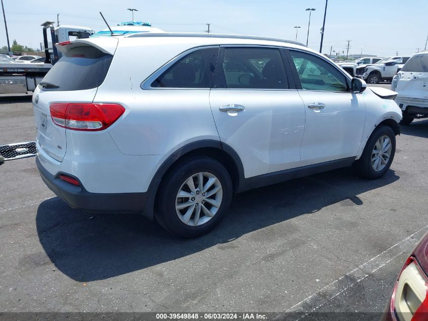 2017 KIA SORENTO 2.4L LX - 5XYPG4A30HG204491