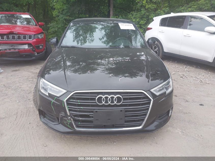 2019 Audi A3 40 Premium/40 Titanium Premium VIN: WAUAUGFF3K1012425 Lot: 39549854