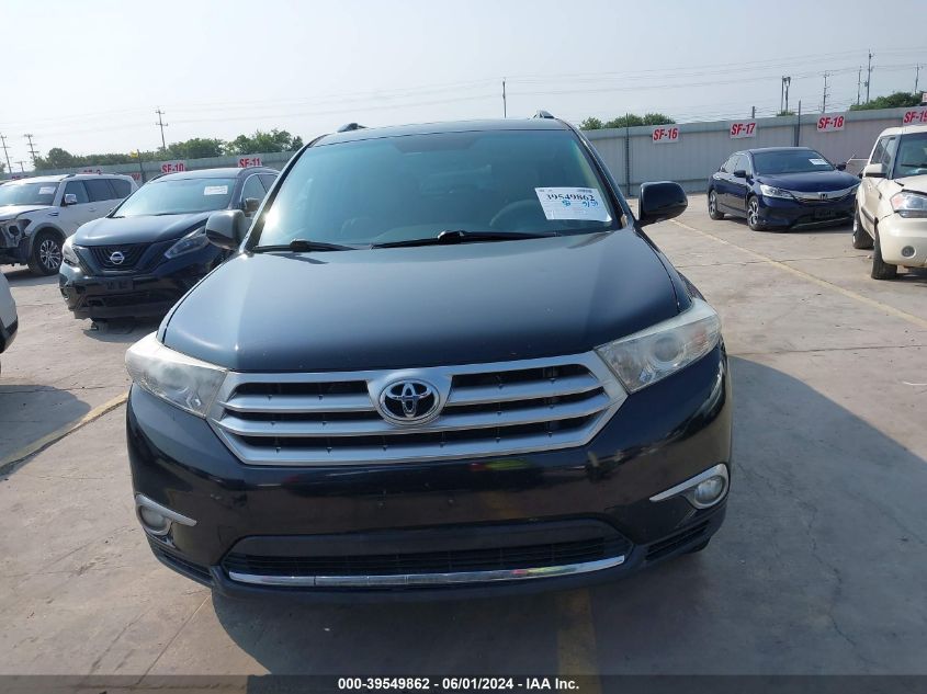 2012 Toyota Highlander Limited V6 VIN: 5TDDK3EHXCS142868 Lot: 39549862