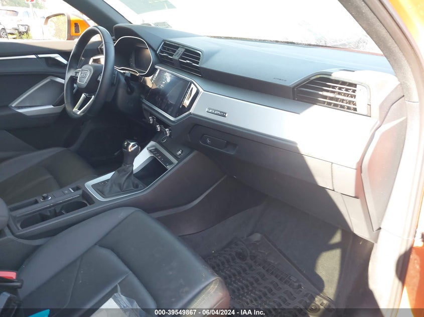 2021 Audi Q3 Premium 45 Tfsi S Line Quattro Tiptronic VIN: WA1DECF30M1040160 Lot: 39549867
